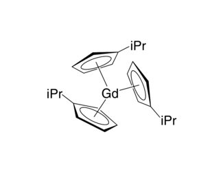 Tris(isopropylcyclopentadienyl)gadolinium(III)   - Tris(i-propylcyclopentadienyl)gadolinium(III), 66(iPrCp)3